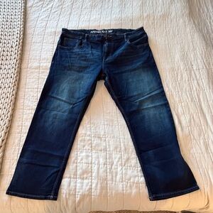 44 x 29 - The Foundry Dark Blue Straight Jeans